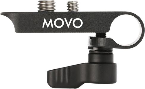 Movo CAB1000 15mm Modular Rod Clamp Adapter - Mounts Cameras, Monitors, Recorders to Rigs with Multiple .25" and .375" Male, Female Mounting Threads (3 Pack) in Kuwait