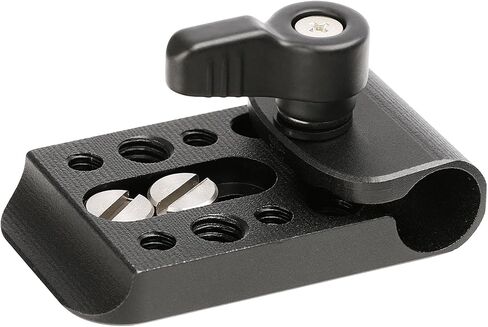 Movo CAB1000 15mm Modular Rod Clamp Adapter - Mounts Cameras, Monitors, Recorders to Rigs with Multiple .25" and .375" Male, Female Mounting Threads (3 Pack) in Kuwait