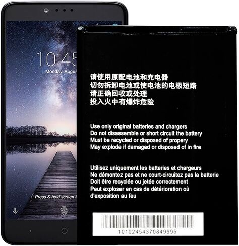 Replacement Battery Li3823T43P3h735350 for AT&T ZTE Maven 2 Z831 Battery in Kuwait