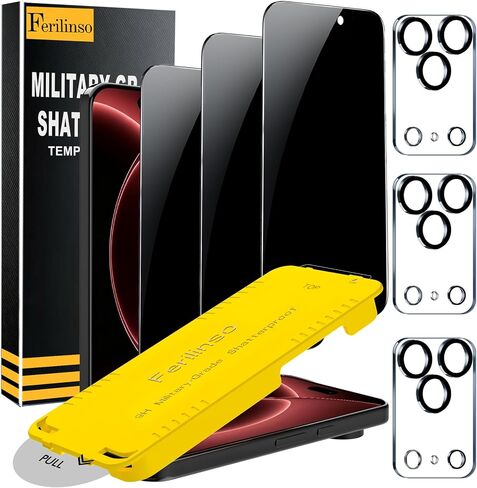 Ferilinso Screen Protector for Google Pixel 11 Pro, Tempered Glass in Kuwait