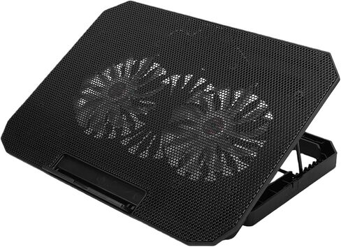 Laptop Cooling Stand Dual Quiet Fans in Kuwait