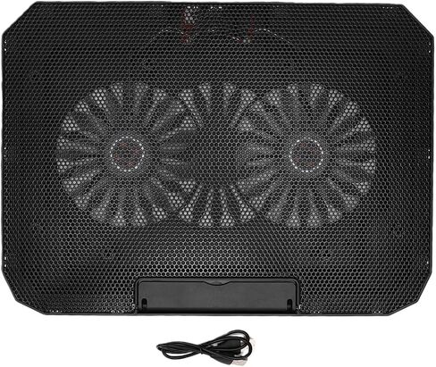 Laptop Cooling Stand Dual Quiet Fans in Kuwait
