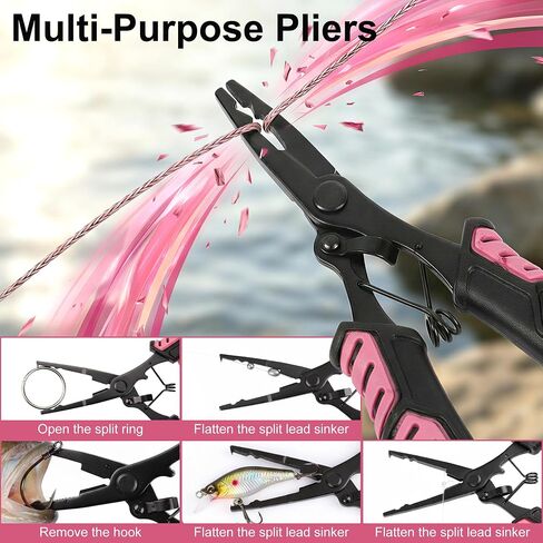 Fishing Tool Kit for Women,Ice Pink in Kuwait