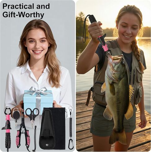 Fishing Tool Kit for Women,Ice Pink in Kuwait