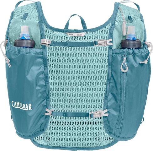 CamelBak Womenâ€™s Trail Run Hydration Vest with 34oz Capacity, Lightweight Breathable Design and Storage for Trail Running and Training, Adriatic Blue 2.0 in Kuwait