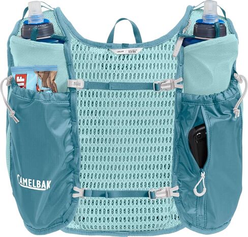 CamelBak Womenâ€™s Trail Run Hydration Vest with 34oz Capacity, Lightweight Breathable Design and Storage for Trail Running and Training, Adriatic Blue 2.0 in Kuwait