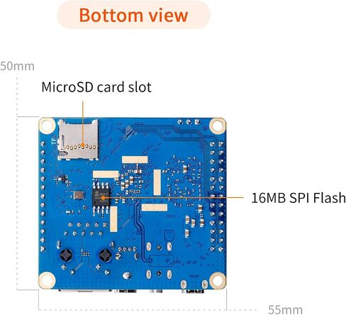 Orange Pi Zero 3 1GB/1.5GB/2GB/4GB LPDDR4 Allwinner H618 4-Core 64 Bit Single Board Computer, Support WiFi 5.0/Bluetooth 5.0, Development Board Run Linux/Debian/Ubuntu/Android (4GB) in Saudi Arabia