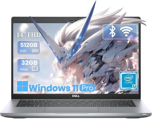 Dell Latitude 5420 Notebook PC 14in FHD 1920 x 1080, Core i7-1165G7 Renewed in Kuwait