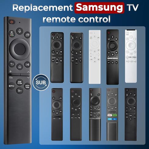 Replacement for Samsung TV Remote, Universal for All 2019-2026 Samsung Remote Control for Smart TV with Voice Control in Kuwait