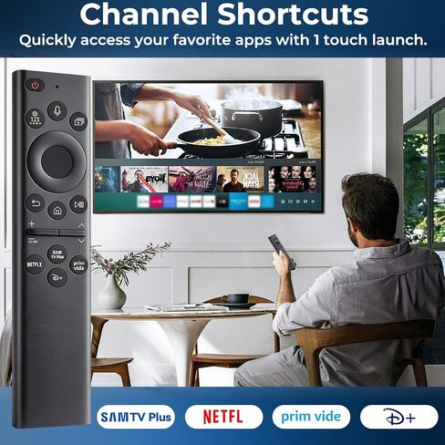 Replacement for Samsung TV Remote, Universal for All 2019-2026 Samsung Remote Control for Smart TV with Voice Control in Kuwait
