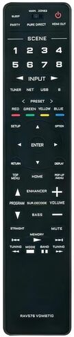 RAV576 Replacement Remote Control for Yamaha RX-A6A Aventage AV Receiver in Kuwait