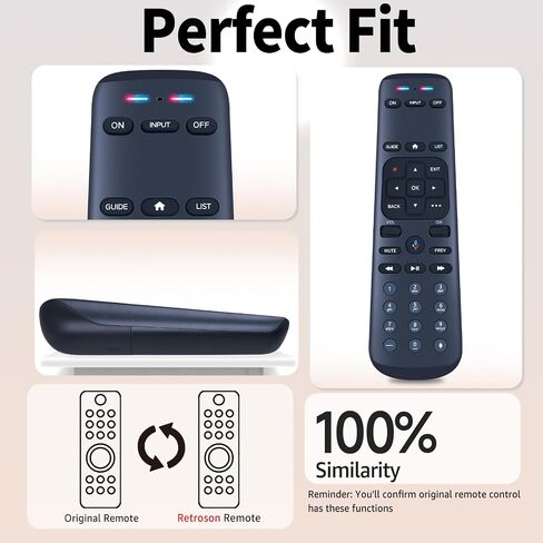 Replacement Remote Control for DirecTV Stream AT&T TV Now RC82V 2nd Generation Gemini Stream Voice Recognition, Compatible with C71KW-200 & C71KW-400 Osprey Receiver (Requires Compatible Receiver) in Kuwait