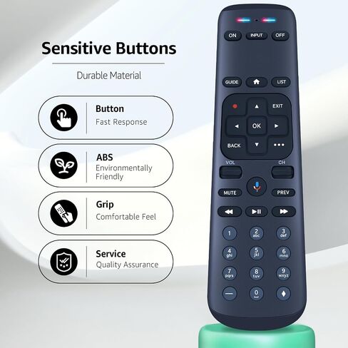 Replacement Remote Control for DirecTV Stream AT&T TV Now RC82V 2nd Generation Gemini Stream Voice Recognition, Compatible with C71KW-200 & C71KW-400 Osprey Receiver (Requires Compatible Receiver) in Kuwait