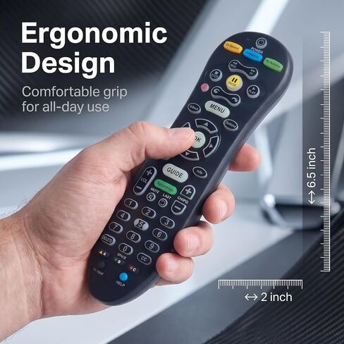 Universal S30-S1B Remote for AT&T Television and TV Box Devices, Simple Setup Remote Control Offering Reliable Performance and Wide Compatibility in Kuwait