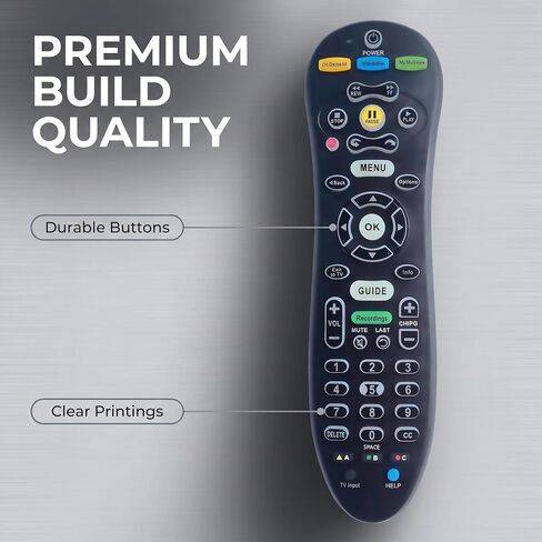 Universal S30-S1B Remote for AT&T Television and TV Box Devices, Simple Setup Remote Control Offering Reliable Performance and Wide Compatibility in Kuwait