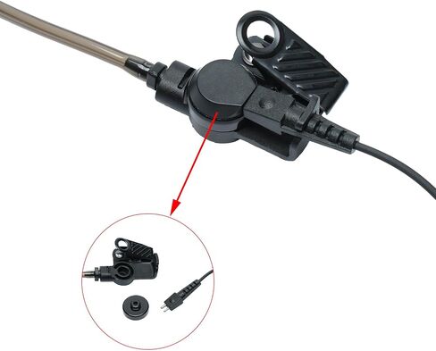 5 Pack Walkie Talkie Earpiece Compatible with Motorola 2 Pin Radio in Kuwait
