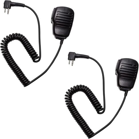 Speaker Mic Handheld Microphone Compatible with Motorola CP200 CP200D CP185 CLS1410 CLS1110 BPR40 DTR410 PR400 RMU2040 Walkie Talkie Two Way Radio 2Pack in Kuwait
