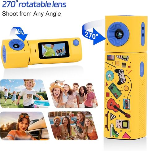Mini Keychain Digital Camera, Y2K Retro Pocket Digicam in Saudi Arabia