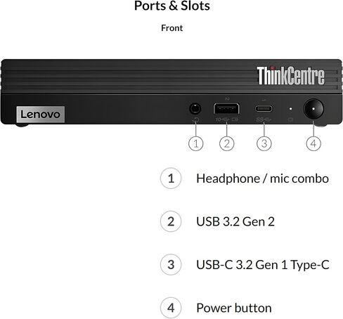 Lenovo ThinkCentre M70q i5-10500T Tiny PC Mini 2026 Desktop 32GB 1TB SSD in Saudi Arabia