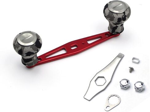 Mr.Z 4" Straight Aluminum Baitcasting Fishing Reel Handle Power Handle Compatible for Abu Garcia Shimano Daiwa Baitcaster in Kuwait