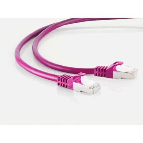 BS75513-M Network Cable 3 m Cat7 S/FTP (S-STP) Pink – Network Cables (3 m, Cat7, S/FTP (S-STP), RJ-45, RJ-45, Pink) in Kuwait