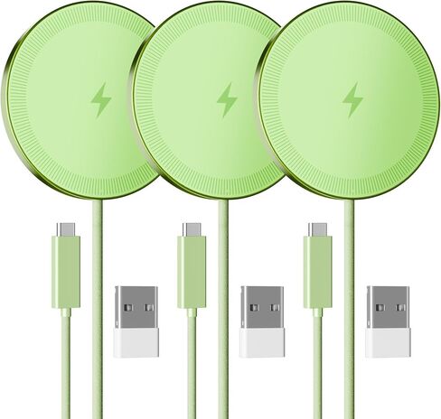 15W Wireless Charger for Apple MagSafe Charger, Magnetic Fast Charging Pad in Kuwait