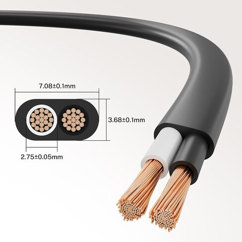 FIRMERST 18AWG IEC C7 Figure 8 Replacement Power Cord, 12FT in Kuwait