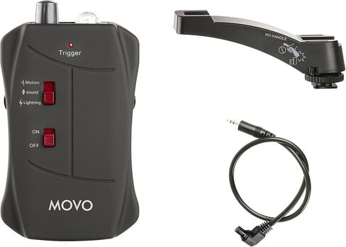 Movo LC200-C3 Sound, Motion and Lightning Shutter Trigger for Canon EOS 1D, X, 1DS, 5D, 5DS, 5D Mark IV, 6D, 7D, 50D DSLR Camera in Kuwait
