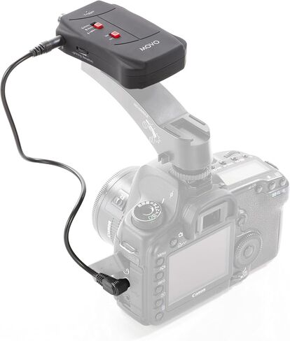 Movo LC200-C3 Sound, Motion and Lightning Shutter Trigger for Canon EOS 1D, X, 1DS, 5D, 5DS, 5D Mark IV, 6D, 7D, 50D DSLR Camera in Kuwait