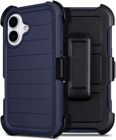 for Defender Phone Case iPhone 17 Case with Clip Holster Kickstand Black in Kuwait