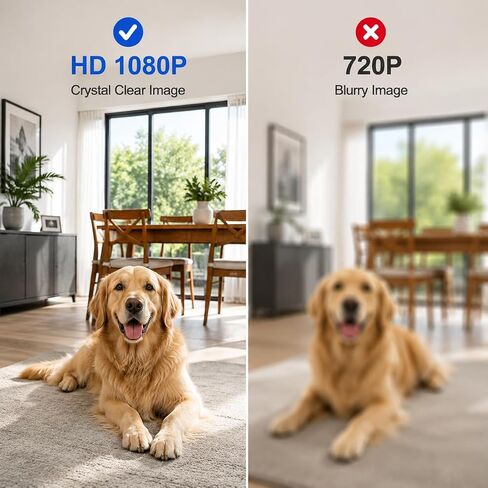 Mini Spy Camera DIY Wireless Surveillance Hidden Camera 1080P HD, Portable Compact Security Cam with Motion Detection for Home Office Indoor Outdoor in Kuwait