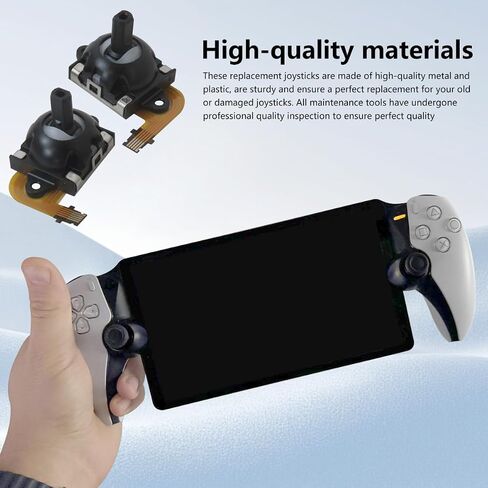 Hilanda 2-Pack Replacement Joysticks Compatible for P*layStation Portal, Analog Thumb Stick Repair Hall Effect Joystick for P*S5 Portal (Left and Right) in Kuwait