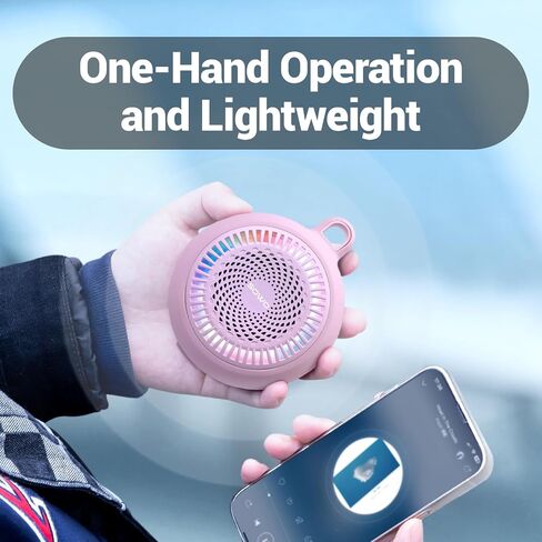 Outdoor Portable Bluetooth Speaker, Wireless IPX7 Waterproof Speaker, 25W Loud Sound, Bassboom Technology, TWS Pairing, 16H Playtime, Speaker with Lights in Kuwait