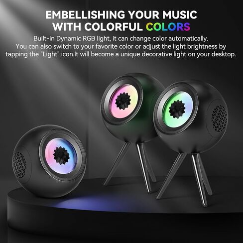 sovenomund Ferrofluid Speaker - Bluetooth Speaker with Sound Visualizer in Kuwait