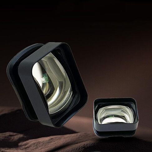 Lens Compatible with OsmoPocket 3 Wide Angle, Camera Barlow Lens Magnetic Attachment, Aluminum Alloy 2X Barlow for High Definition Images in Kuwait