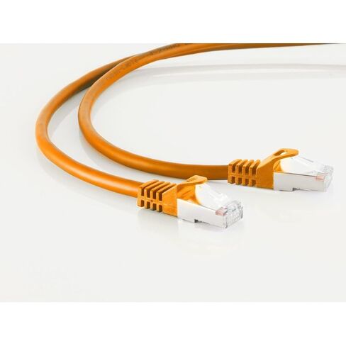 Basic-S, 3 m Cat7 S/FTP Cat7 3 M (S-STP) Network Cable – Orange (Network Cables Cat7 3 M 10FT RJ45 S/FTP Cat7, S-STP, RJ-45, Orange) in Kuwait
