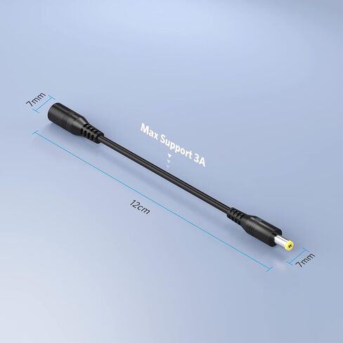 Belker 5.5 x 2.1mm Jack Reverse Polarity Converter Cable in Saudi Arabia