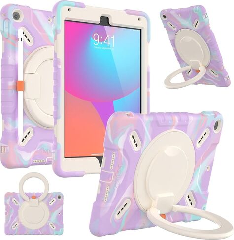 Pepkoo Case for iPad 5th/6th Gen 9.7 Inch & Air 2 Shockproof Cover in Saudi Arabia