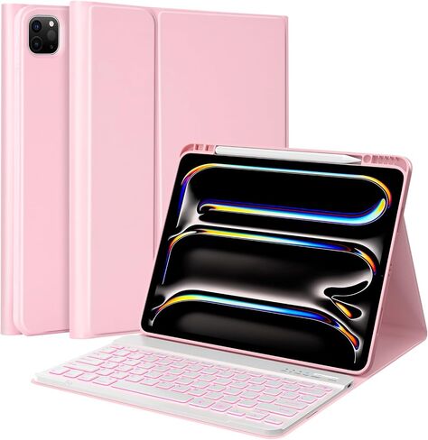 BQSS for iPad Pro 13 inch Case with Keyboard (M5/M4, 2025/2024), Black in Kuwait