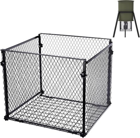 2 Pcs Deer Feeder Varmint Guard, 12.3'' x 11.8'' Varmint Cage for Feeders in Saudi Arabia