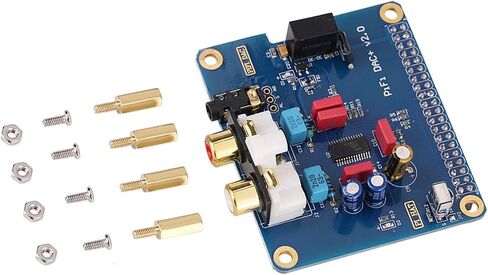 PiFi DIGI DAC + HiFi DIGI Digital Audio Card for - PCM5122 Chip - Dual Output Ports - Improved Band Noise Reduction - Perfect Size for Enthusiasts in Kuwait