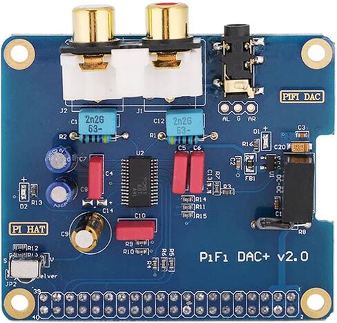 PiFi DIGI DAC + HiFi DIGI Digital Audio Card for - PCM5122 Chip - Dual Output Ports - Improved Band Noise Reduction - Perfect Size for Enthusiasts in Kuwait
