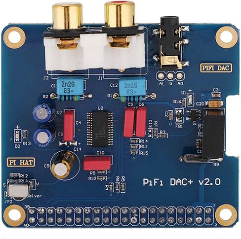 PiFi DIGI DAC + HiFi DIGI Digital Audio Card for - PCM5122 Chip - Dual Output Ports - Improved Band Noise Reduction - Perfect Size for Enthusiasts in Kuwait