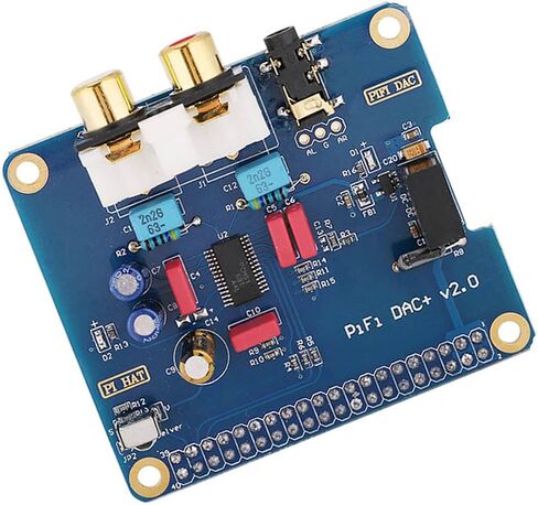 PiFi DIGI DAC + HiFi DIGI Digital Audio Card for - PCM5122 Chip - Dual Output Ports - Improved Band Noise Reduction - Perfect Size for Enthusiasts in Kuwait