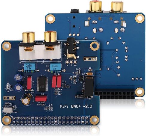 PiFi DIGI DAC + HiFi DIGI Digital Audio Card for - PCM5122 Chip - Dual Output Ports - Improved Band Noise Reduction - Perfect Size for Enthusiasts in Kuwait