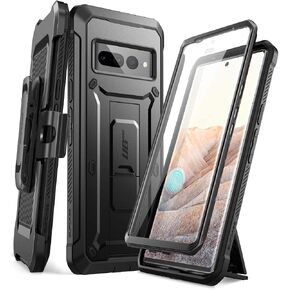 SUPCASE for Google Pixel 7 Pro 2022 Case with Screen Protector &Stand,Black in Kuwait