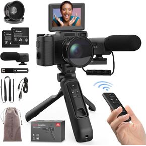 Digital Camera with Powerbank Tripod Grip Extra Lens in Kuwait