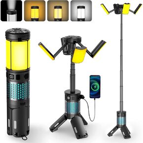 Telescopic Camping Lights with Stand, 40H Playtime, Magnetic Base in Kuwait
