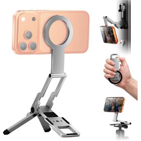 7RYMS 7RIG T1 Magnetic Phone Tripod for iPhone, Foldable Aluminum Stand in Kuwait