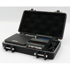 Rugged Protective Carrying Case for Game Boy Advance SP with Removable Flexible TPU Cushion, Foam and O-ring for Full System Protection in Kuwait
